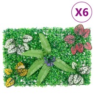 Ograda od umjetnih biljaka 6 kom zelena 40 x 60 cm